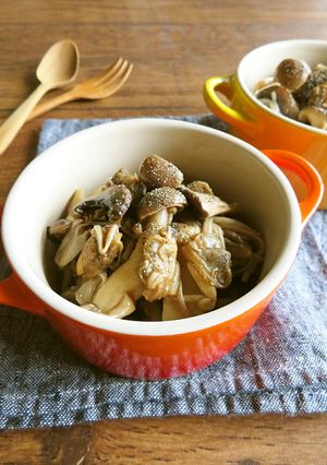 野菜ジュースで☆きのことあさりのマリネ-レシピのメイン写真