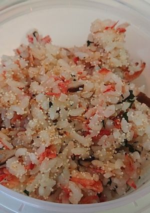 たらこと綠色野菜の炒飯-レシピのメイン写真