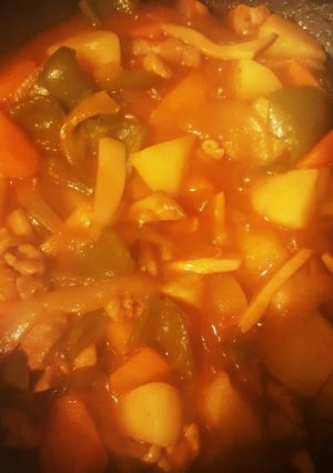 幼児食★野菜のケチャップ煮-レシピのメイン写真