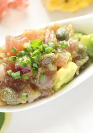 お店の味♫マグロとアボカドのタルタル-レシピのメイン写真