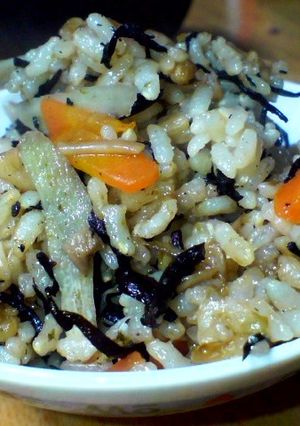 簡単♪磯☆磯炊き込みごはん-レシピのメイン写真
