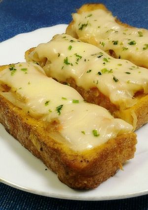 明太子チーズ惣菜パン☆フレンチトースト風-レシピのメイン写真