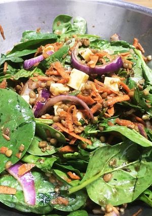 栄養満点! Lentil salad-レシピのメイン写真