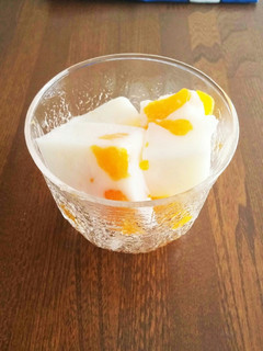 みかんin牛乳ゼリー♪-レシピのメイン写真