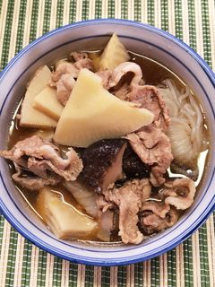干しシイタケと竹の子の煮物-レシピのメイン写真