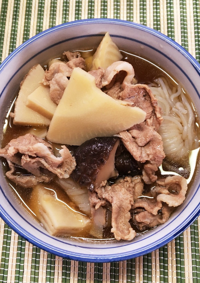 干しシイタケと竹の子の煮物-レシピのメイン写真