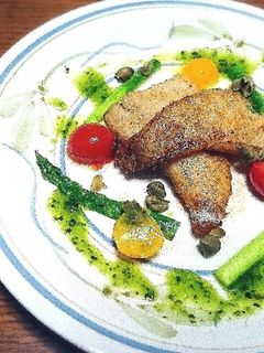 インスタ映え!白身魚のムニエル-レシピのメイン写真