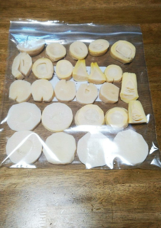たけのこ冷凍保存法♪-レシピのメイン写真