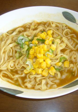 コーン☆カレーうどん-レシピのメイン写真