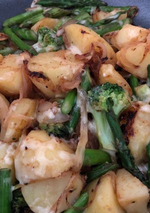 じゃが芋と野菜のチーズ炒め-レシピのメイン写真