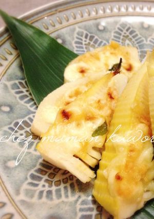 筍の味噌チーズオーブン焼き-レシピのメイン写真