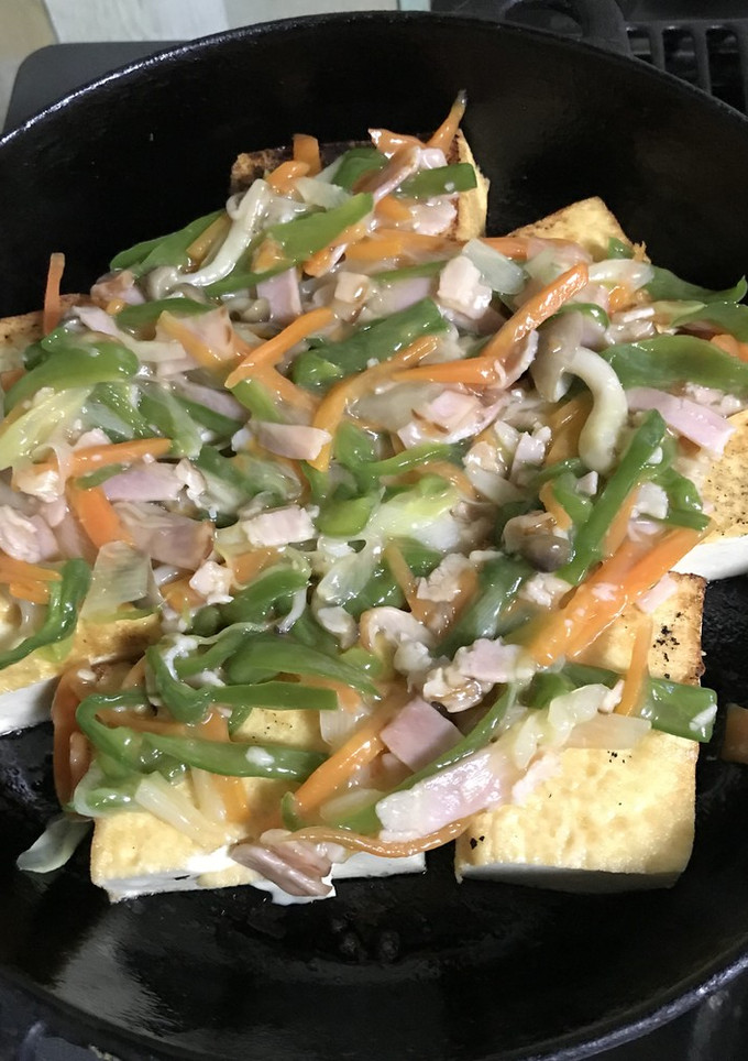厚揚げの野菜たっぷり中華あんかけ-レシピのメイン写真