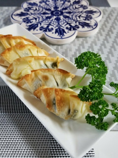 大葉マッシュチーズ餃子トースター-レシピのメイン写真