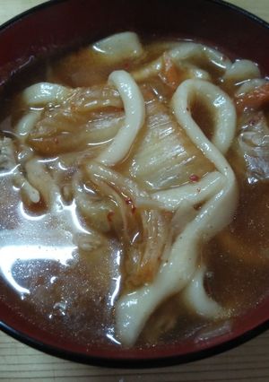 すいとん粉で、うどん風♪-レシピのメイン写真