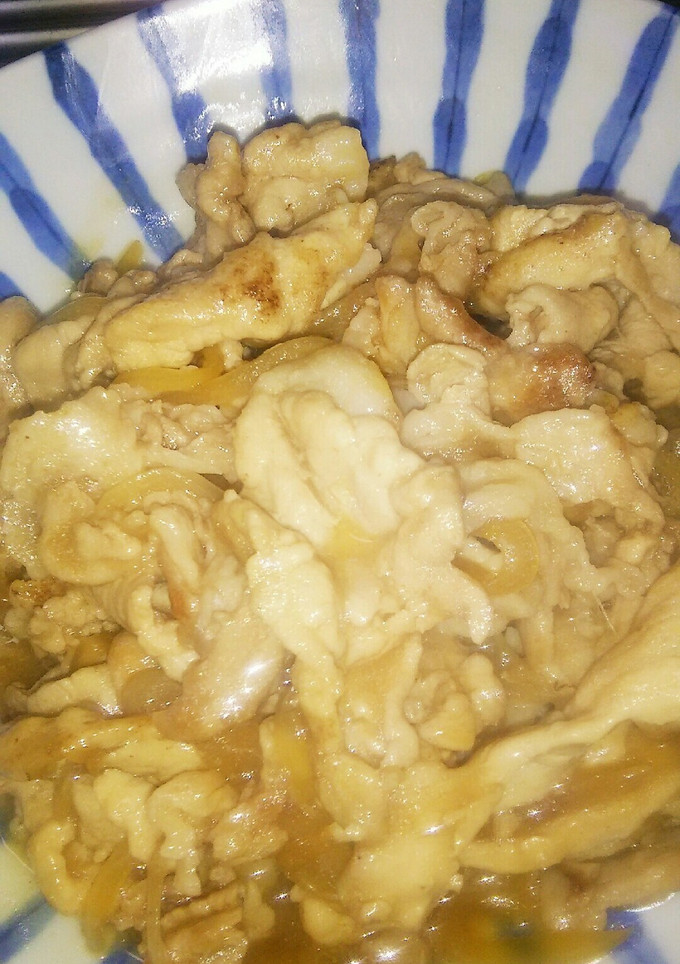 男の☆テキトーしょうが焼き-レシピのメイン写真