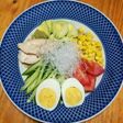 冷やし中華風な冷麺☆