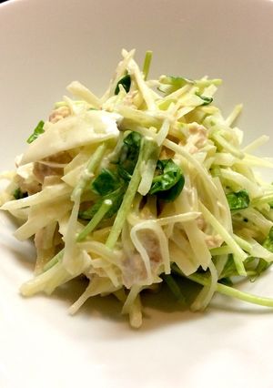 じゃがいもと豆苗のサラダ-レシピのメイン写真