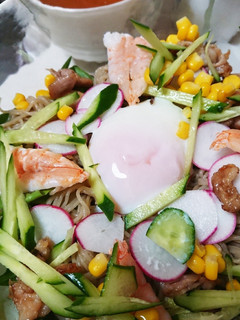 ふるる冷麺でラーメンサラダ-レシピのメイン写真