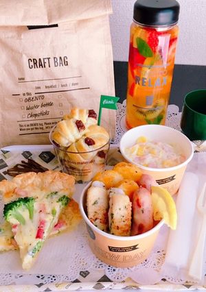 カフェ風＊ランチ＊遠足＊お弁当-レシピのメイン写真