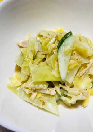 キャベツとチキンのマヨポンサラダ★-レシピのメイン写真