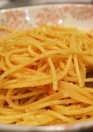 シンプル❤️明太子スパゲティ-レシピのメイン写真