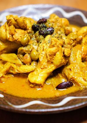 手羽元とキャベツのカレー煮込み-レシピのメイン写真