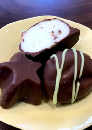 チョコミントトリュフ-レシピのメイン写真