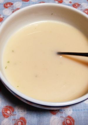 普通の粉末ポタージュでトマトポタージュ！-レシピのメイン写真