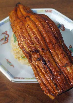 王将の極上うなぎ炒飯風-レシピのメイン写真