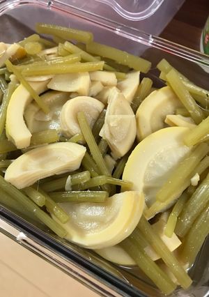 超簡単！！タケノコとふきの煮物-レシピのメイン写真