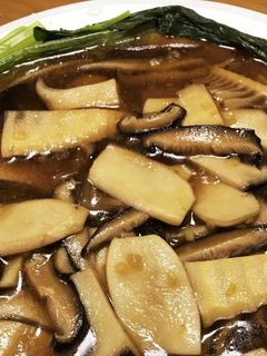 エリンギで、鮑のオイスターソース煮-レシピのメイン写真