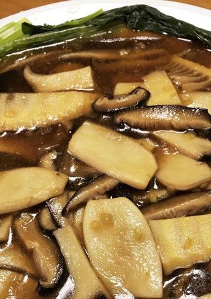 エリンギで、鮑のオイスターソース煮-レシピのメイン写真