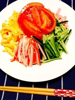 夏が来た!!冷やし中華始めました!!-レシピのメイン写真