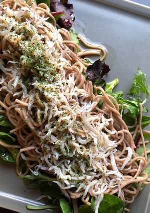 カルパッチョ風シラスのさっぱり蕎麦サラダ-レシピのメイン写真