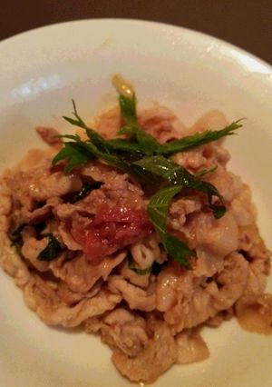 さっぱり梅しそ焼肉-レシピのメイン写真