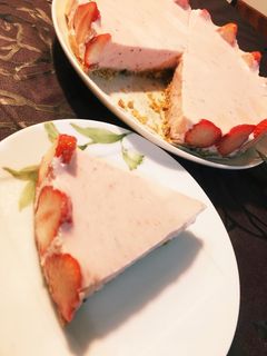 いちごのレアチーズケーキ-レシピのメイン写真