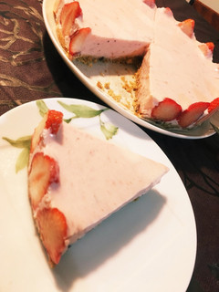いちごのレアチーズケーキ-レシピのメイン写真