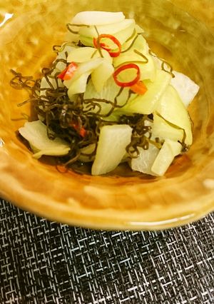 大根皮のお新香-レシピのメイン写真