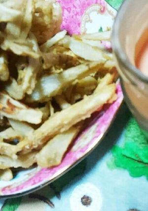 貴女の風味で新ゴボウ揚げ❤ゆりさん風-レシピのメイン写真