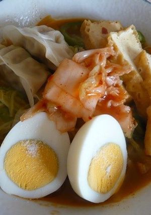 キムチ鍋風辛ラーメン-レシピのメイン写真