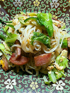 春キャベツの素麺チャンプルー-レシピのメイン写真
