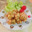✤胸肉とじゃが芋の落とし揚げ✤のり塩味で