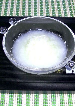 ☆おいしい大根おろしの作り方-レシピのメイン写真
