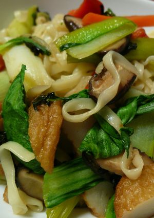 もっちもっち焼きうどん-レシピのメイン写真