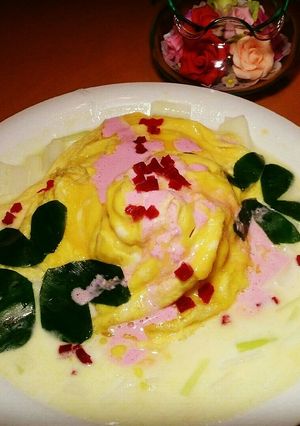 深谷ねぎのドレス・ド・オムライス〜-レシピのメイン写真