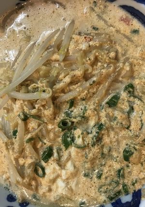 牛乳辛ラーメン-レシピのメイン写真