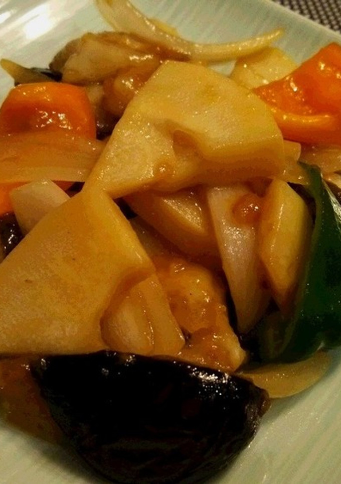 タラと春野菜の中華風炒め物-レシピのメイン写真