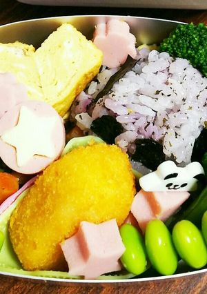 魚肉ソーセージで可愛いおべんとうおかず-レシピのメイン写真