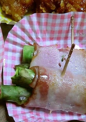 アスパラのベーコン巻きならトースターで-レシピのメイン写真