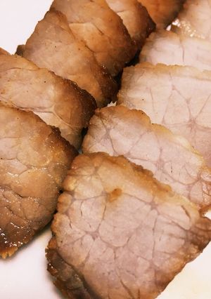 レンジで簡単!材料2つで焼き豚風-レシピのメイン写真